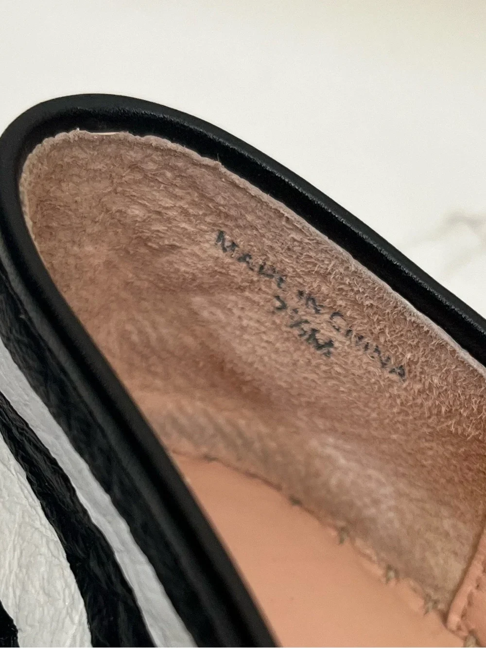 Kate Spade New York Black & White Striped Bow Espadrille Flats Size 7.5